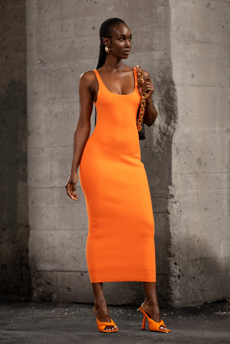 LAURIE DRESS [ORANGE]