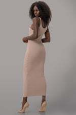 LAURIE DRESS [TAN]