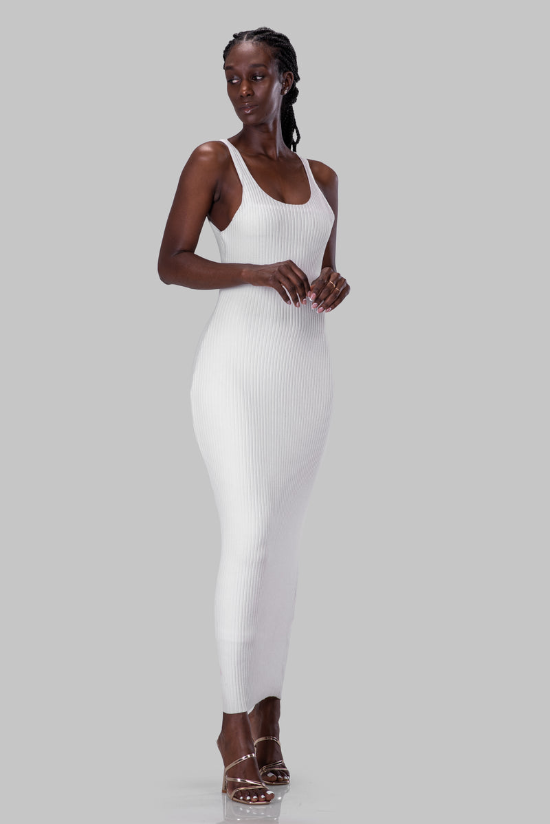 LAURIE DRESS [WHITE]