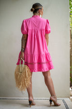 LETICIA DRESS [HOT PINK]