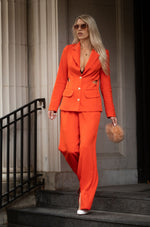 AYAH BLAZER [ORANGE RED]