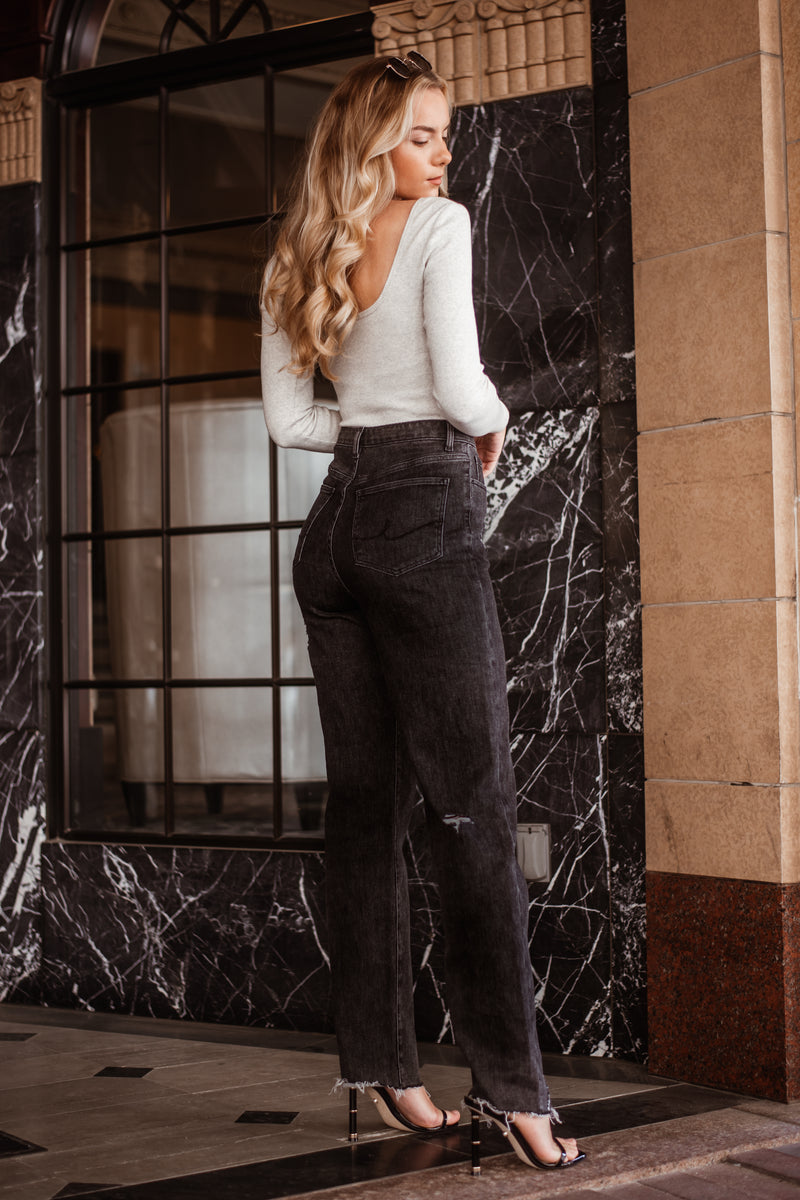 MAGGIE JEANS [BLACK]