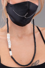 BYE CRYSTAL MASK [BLACK]