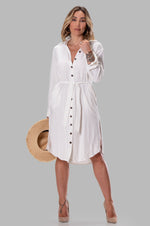 MAYBEL DRESS [WHITE]