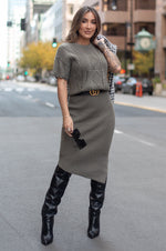 MELINDA DRESS [SAGE]