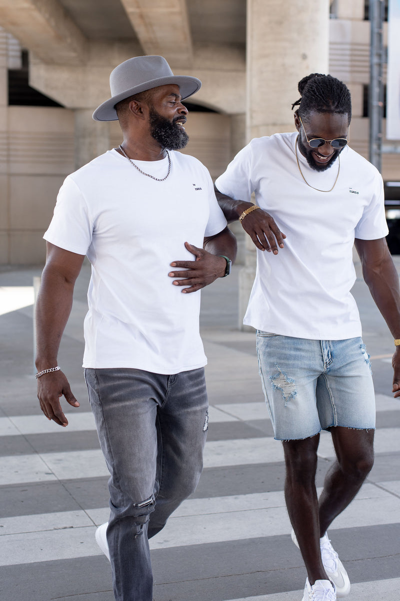 MEN'S DAD TEE [WHITE]