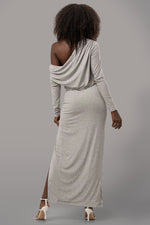MILA DRESS [GRAY]