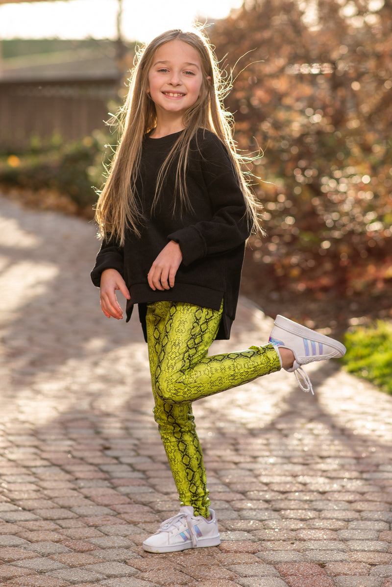 IVY MILEY LEGGINGS [NEON YELLOW] – ByEgreis