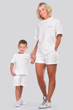 IVY NORAH SHORTS SET [WHITE]