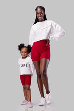NORMA BIKER SHORTS [RED]