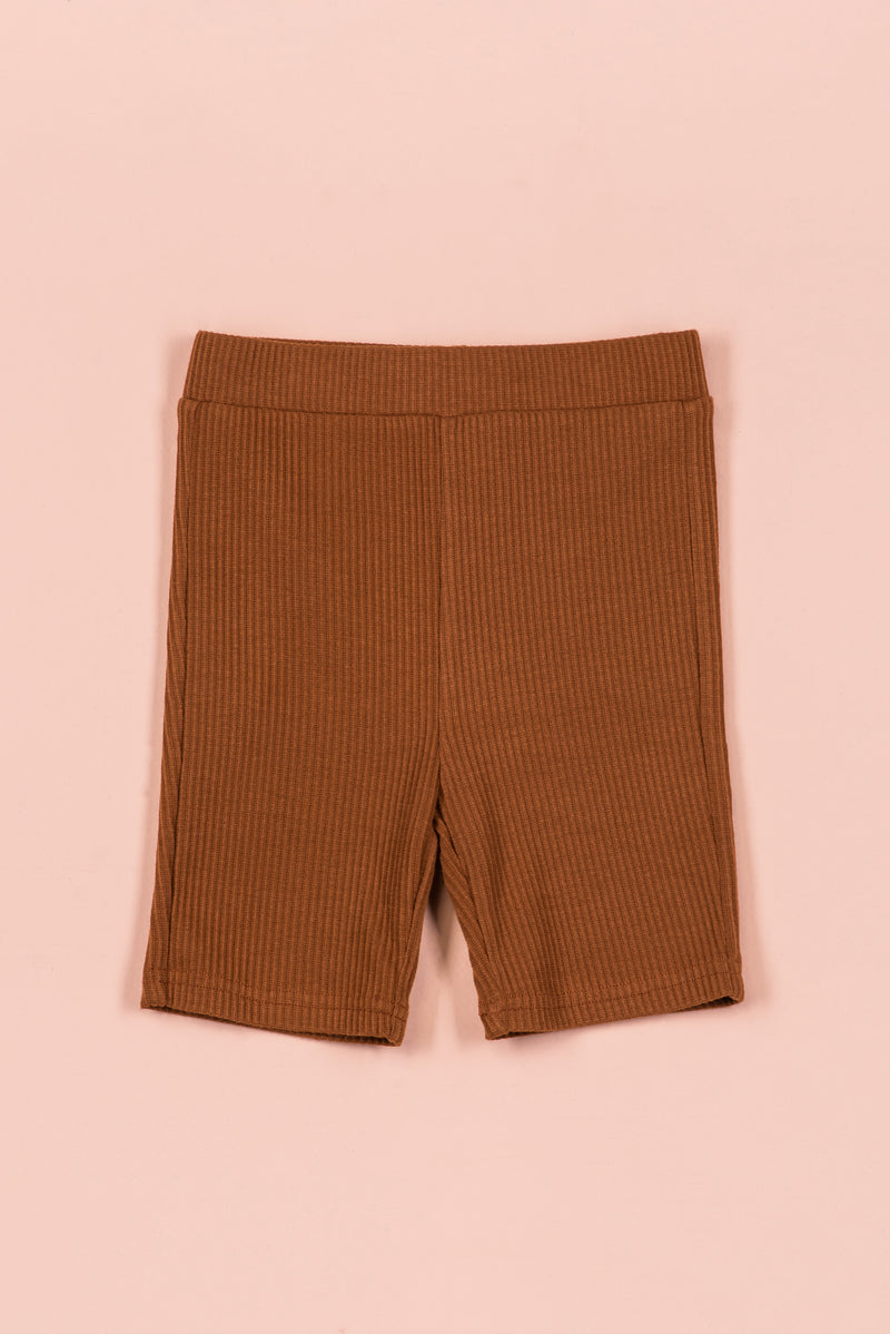 IVY NORMA BIKER SHORTS [RUST]