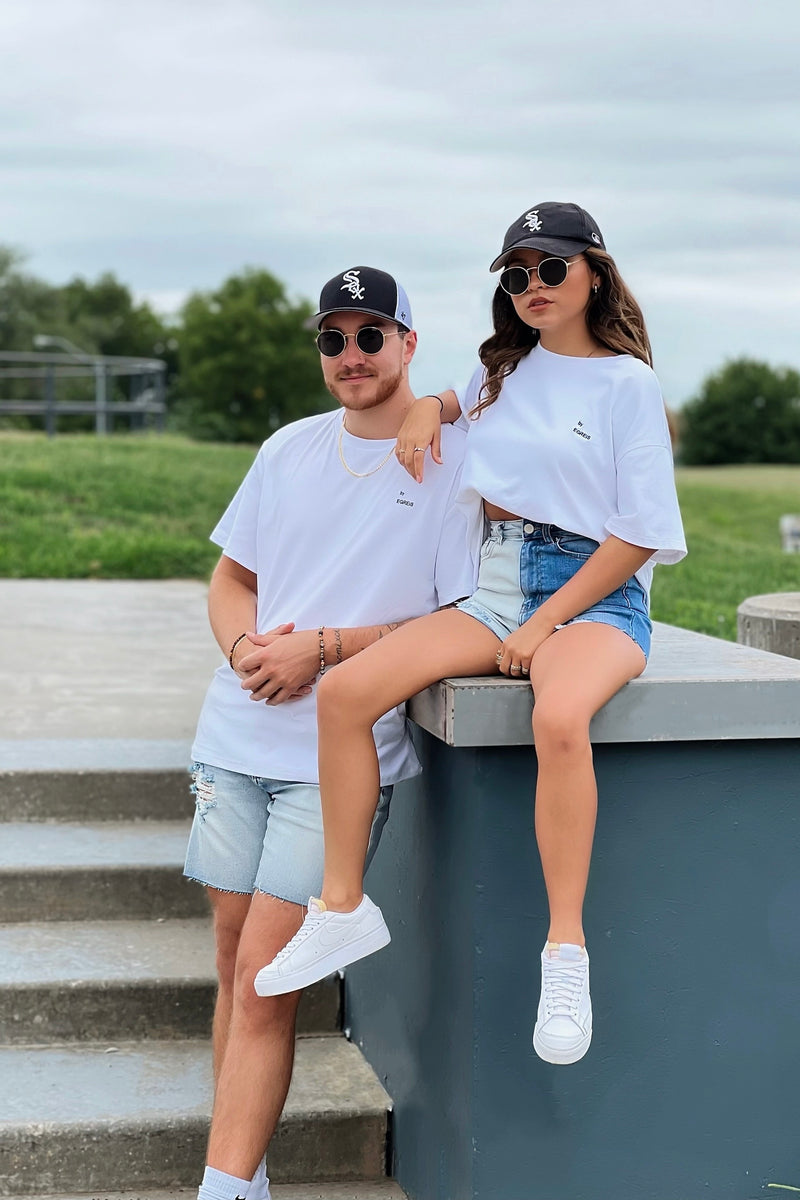 MEN'S DAD TEE [WHITE]