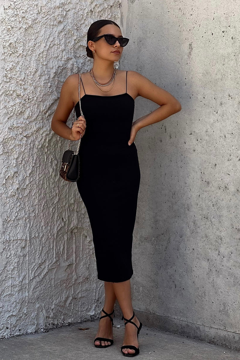 CAROLINA DRESS [BLACK]