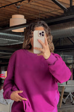 KAI CREWNECK [VIOLET]