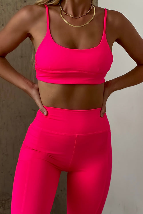 VIVI SPORTS BRA [NEON PINK]