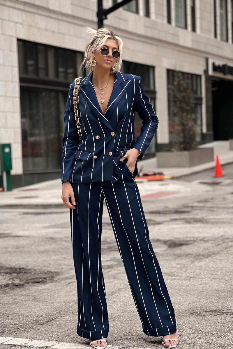 ELLERIE PANTS [NAVY]