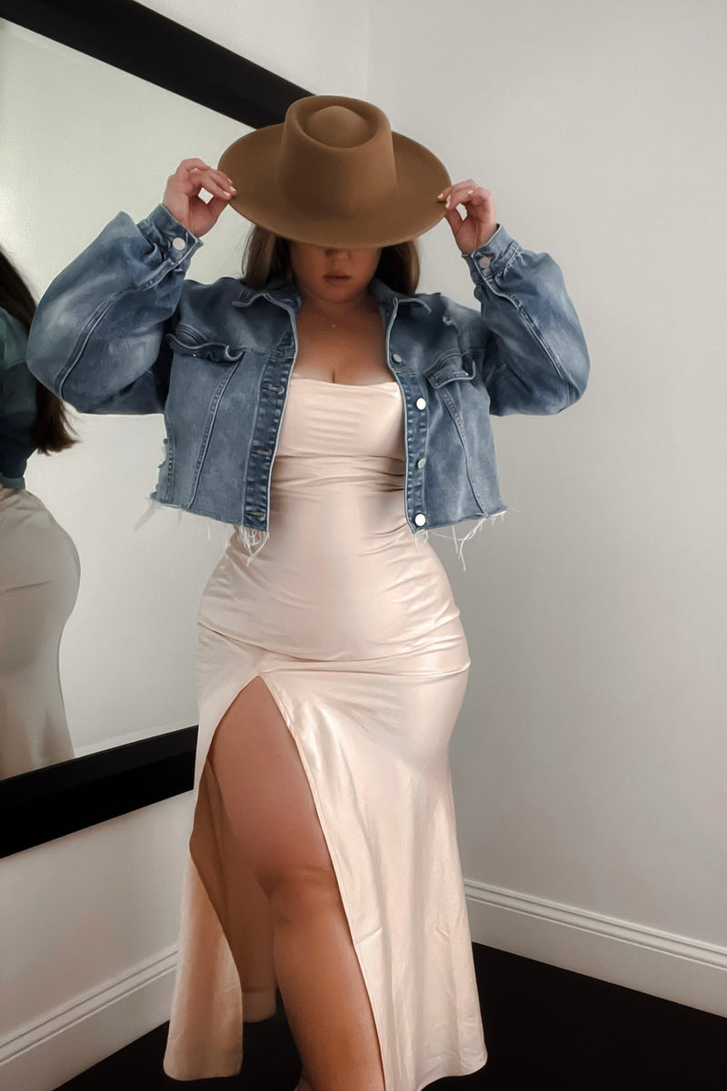FLORINE DRESS [BLUSH]