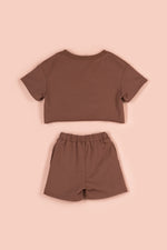 IVY SIGNATURE SHORTS SET [TAN]