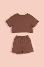 IVY SIGNATURE SHORTS SET [TAN]