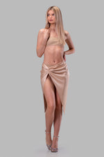 SLOAN SKIRT [NUDE]