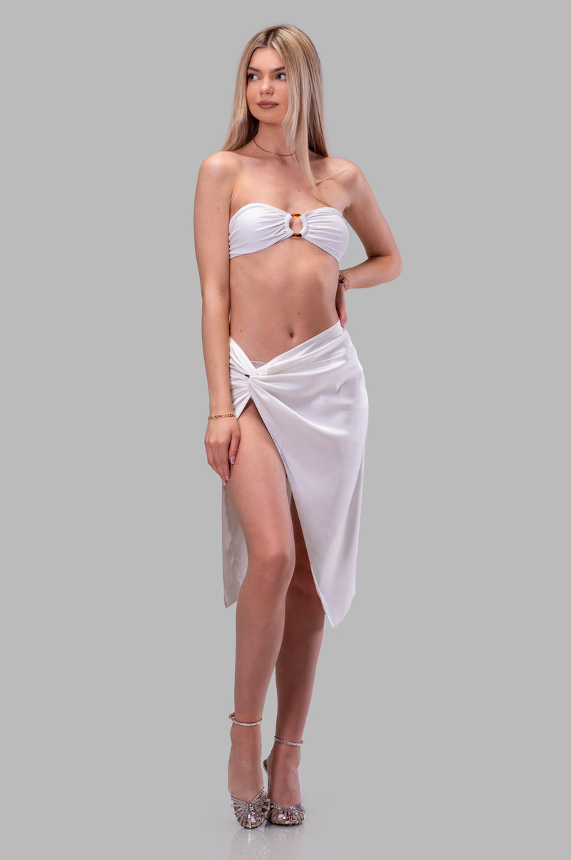 SLOAN SKIRT [WHITE]