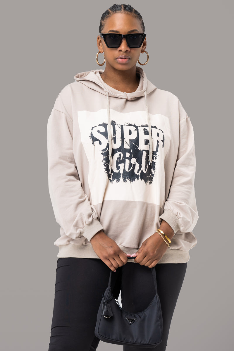 SUPER GIRL HOODIE