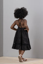 IVY TABITHA DRESS [BLACK]