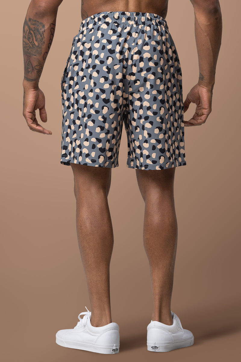 brown louis vuitton swim shorts