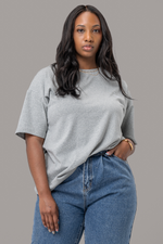 BYE DAD TEE [HEATHER GRAY]