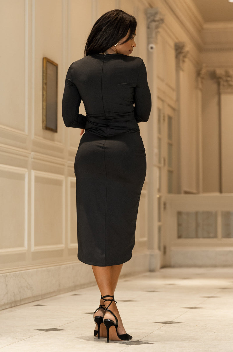 ZABRINA DRESS [BLACK]