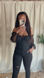 DOLLY TOP [BLACK]