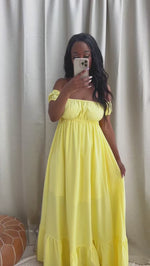 NOELLE DRESS [YELLOW]