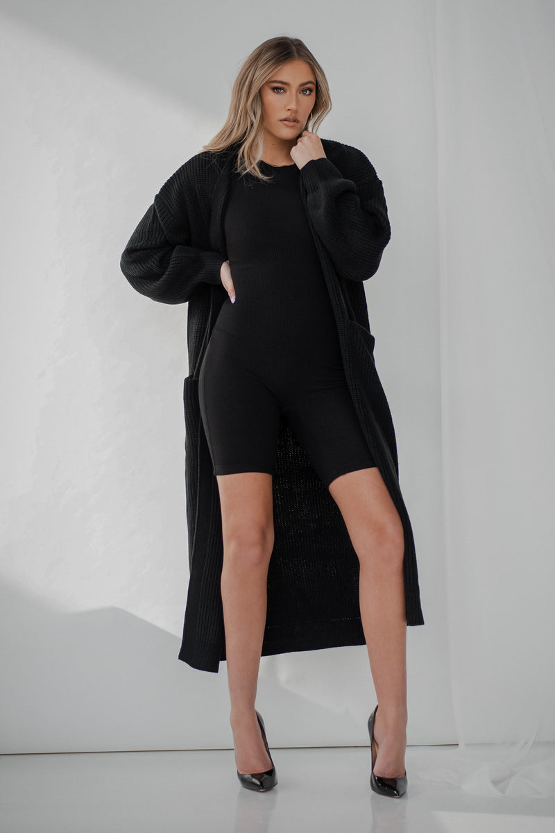 ESPERANZA ROMPER [BLACK]