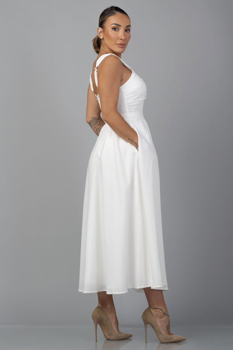 EMILYN DRESS [WHITE]