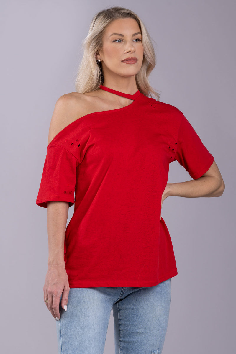 COLBY TEE [RED]
