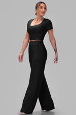 DIEYNABA PANT SET [BLACK]