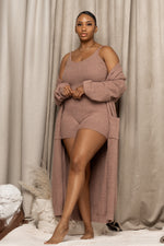 COZ'E SHORTS SET [BROWN]