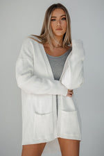 KRISTA CARDIGAN [WHITE]