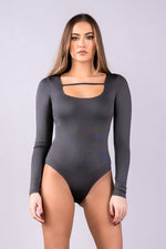 MAYRA BODYSUIT [CHARCOAL]