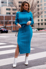 LAVERNE DRESS [BLUE]