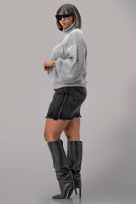 GWEN SWEATER [GREY]