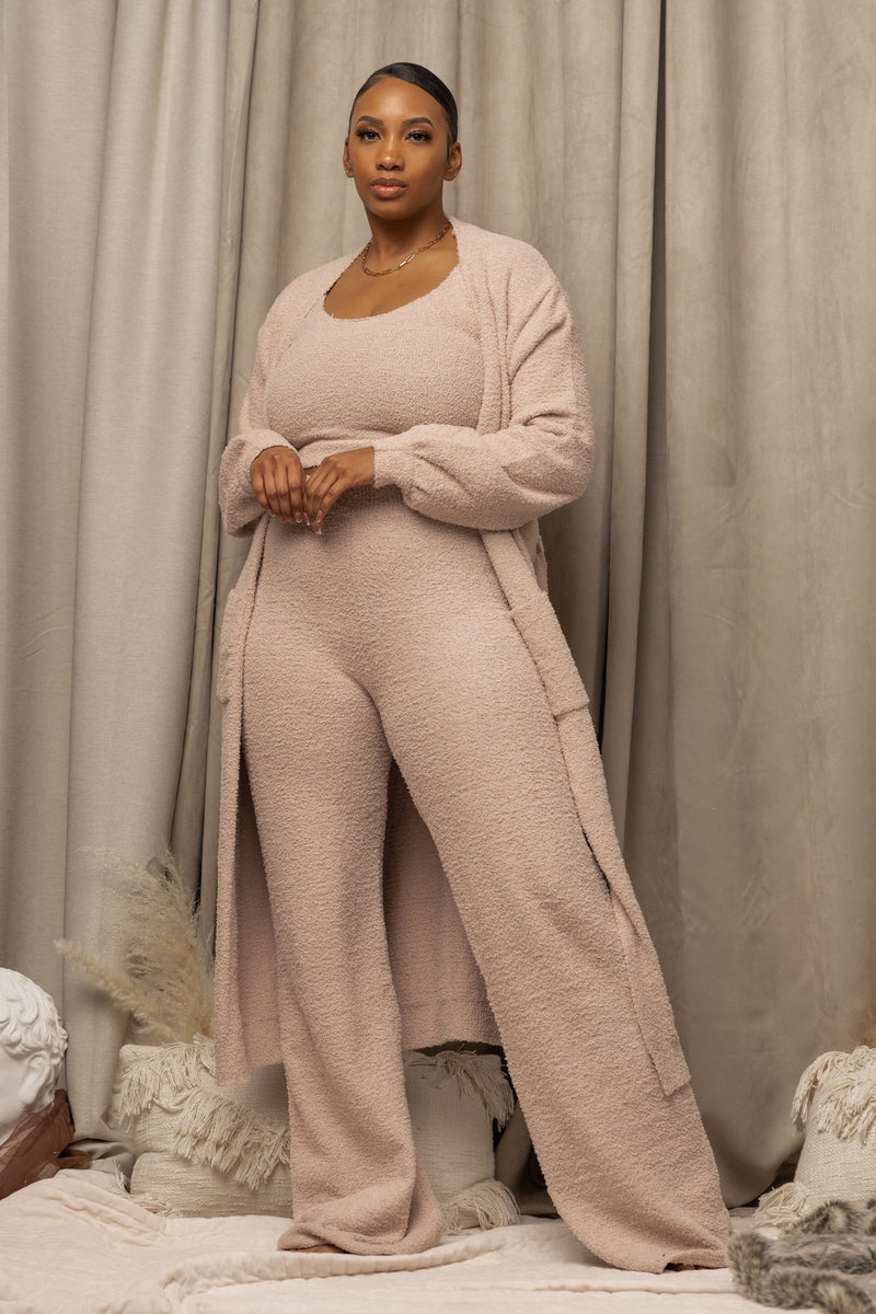 COZ'E LONG ROBE [OATMEAL]