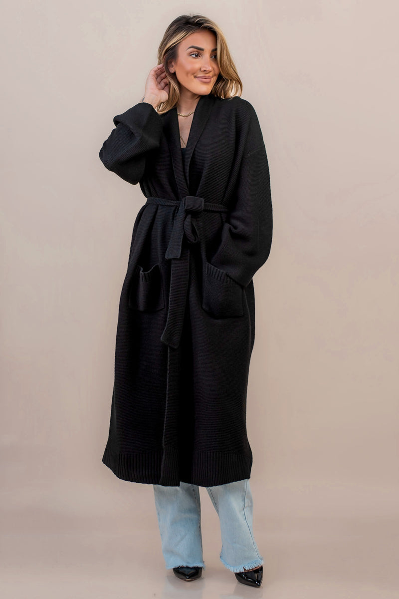 CHARLOTTE ROBE [BLACK]
