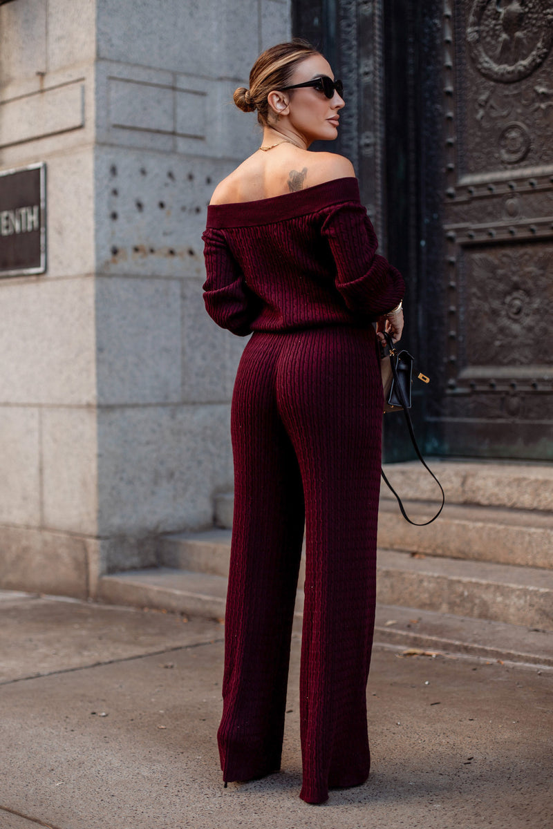 JANIE JUMPSUIT [WINE]