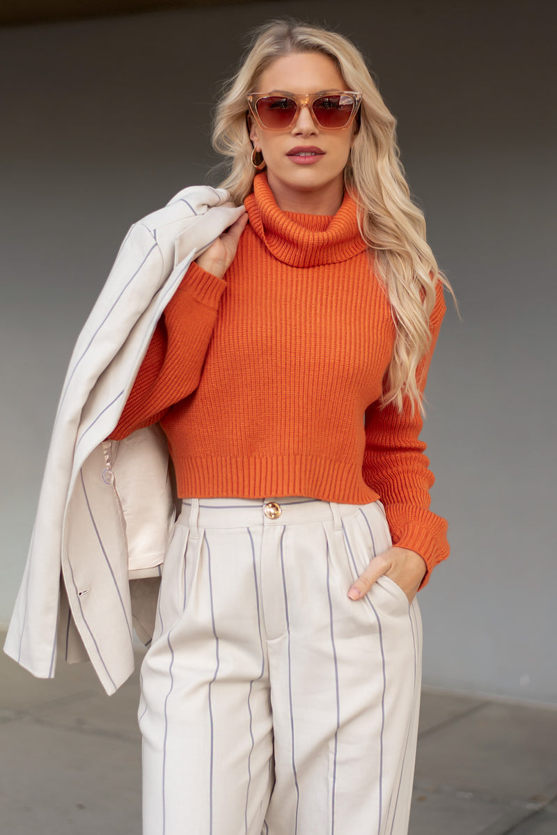 MEG SWEATER [ORANGE]