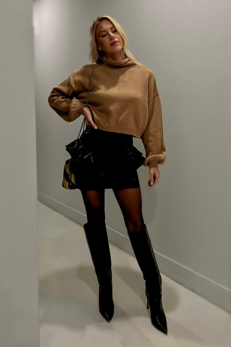 ERIN SWEATER [BROWN]