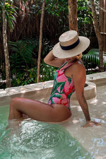 GALAPAGOS ONE PIECE [PINK TROPICAL]