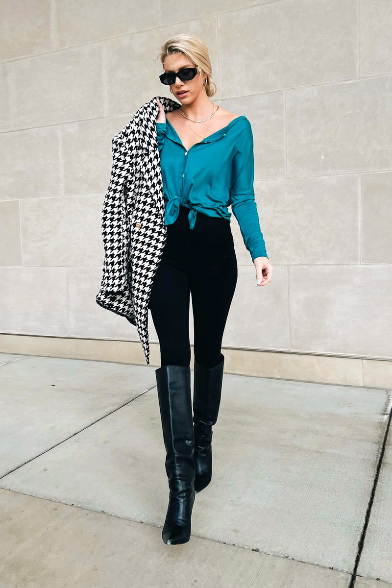 ANI TOP [TEAL]