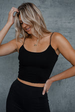 JANNY TANK TOP [BLACK]