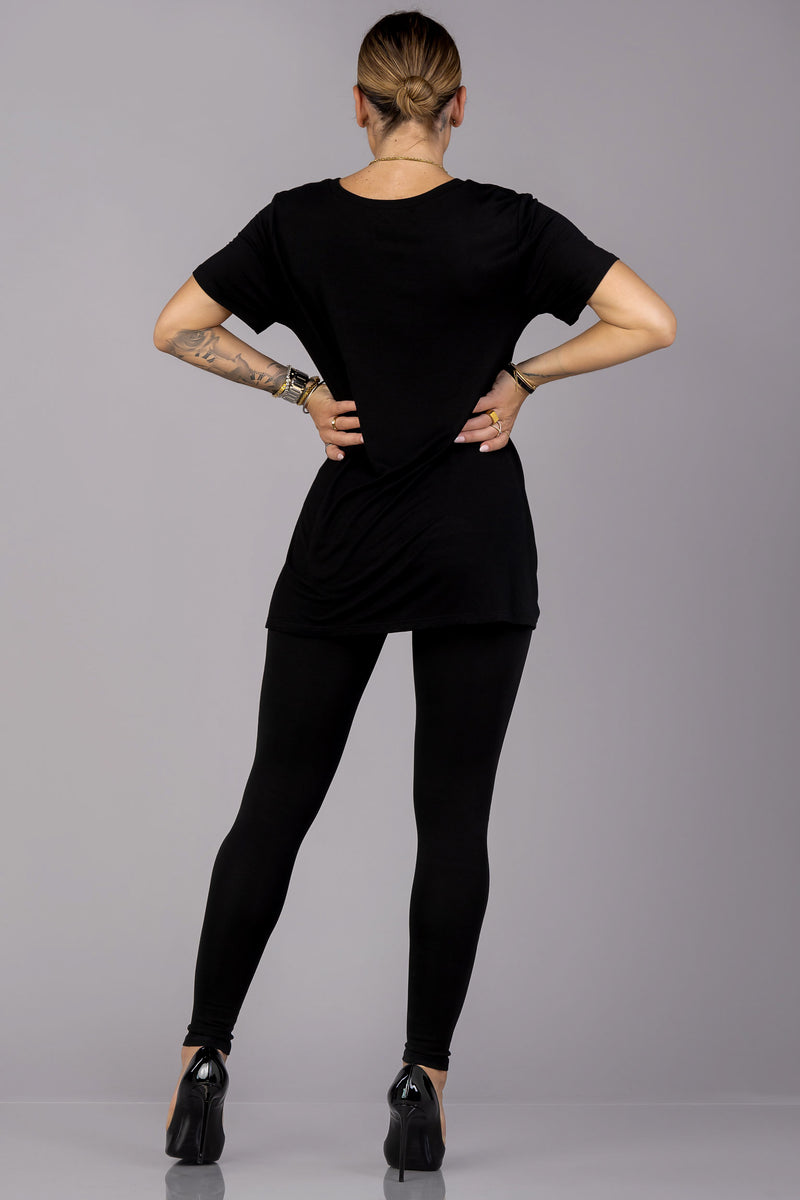 ROZ TOP [BLACK]